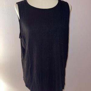 Philosophy Black Tank Top | Plus Size 1X